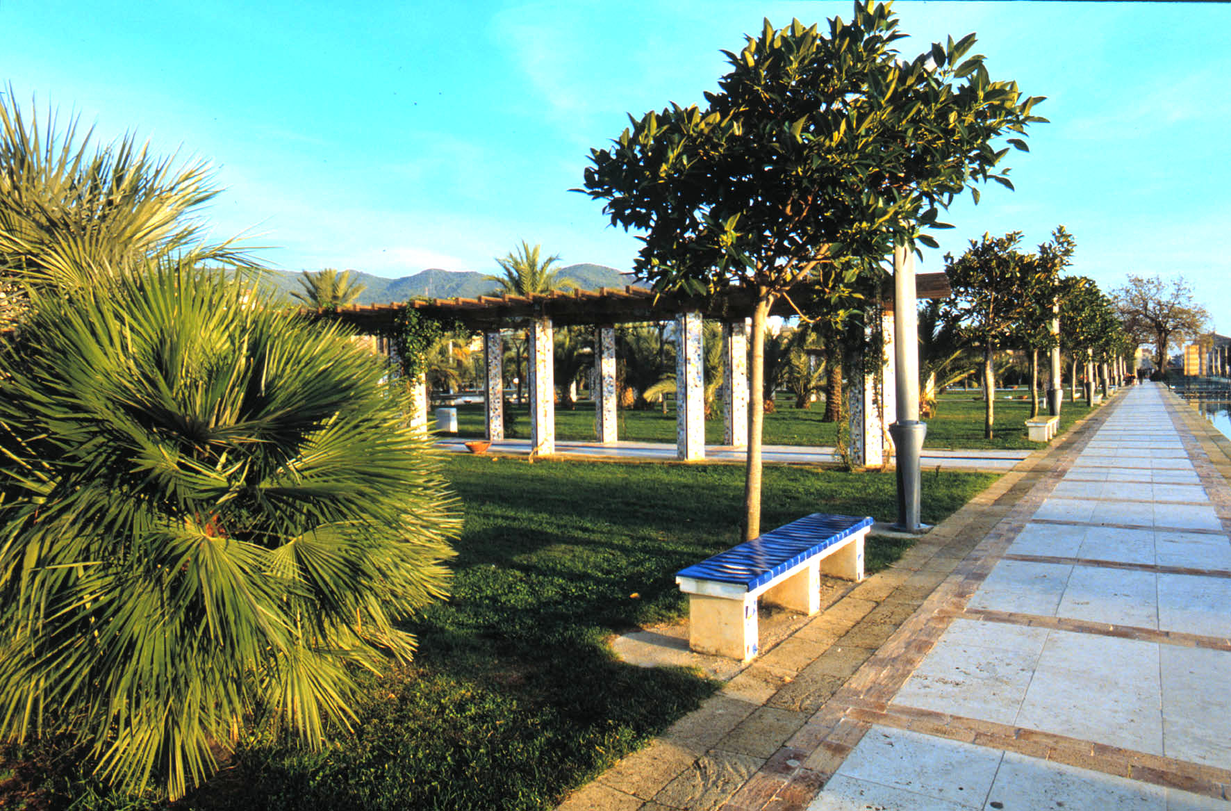   Area del giardino mediterraneo, Parco Mercatello
