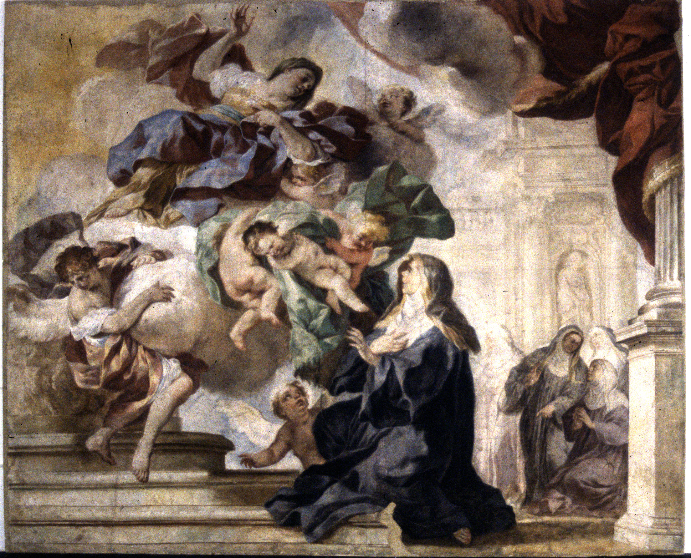   Visione di suor Agneta, F. Solimena (1680)
