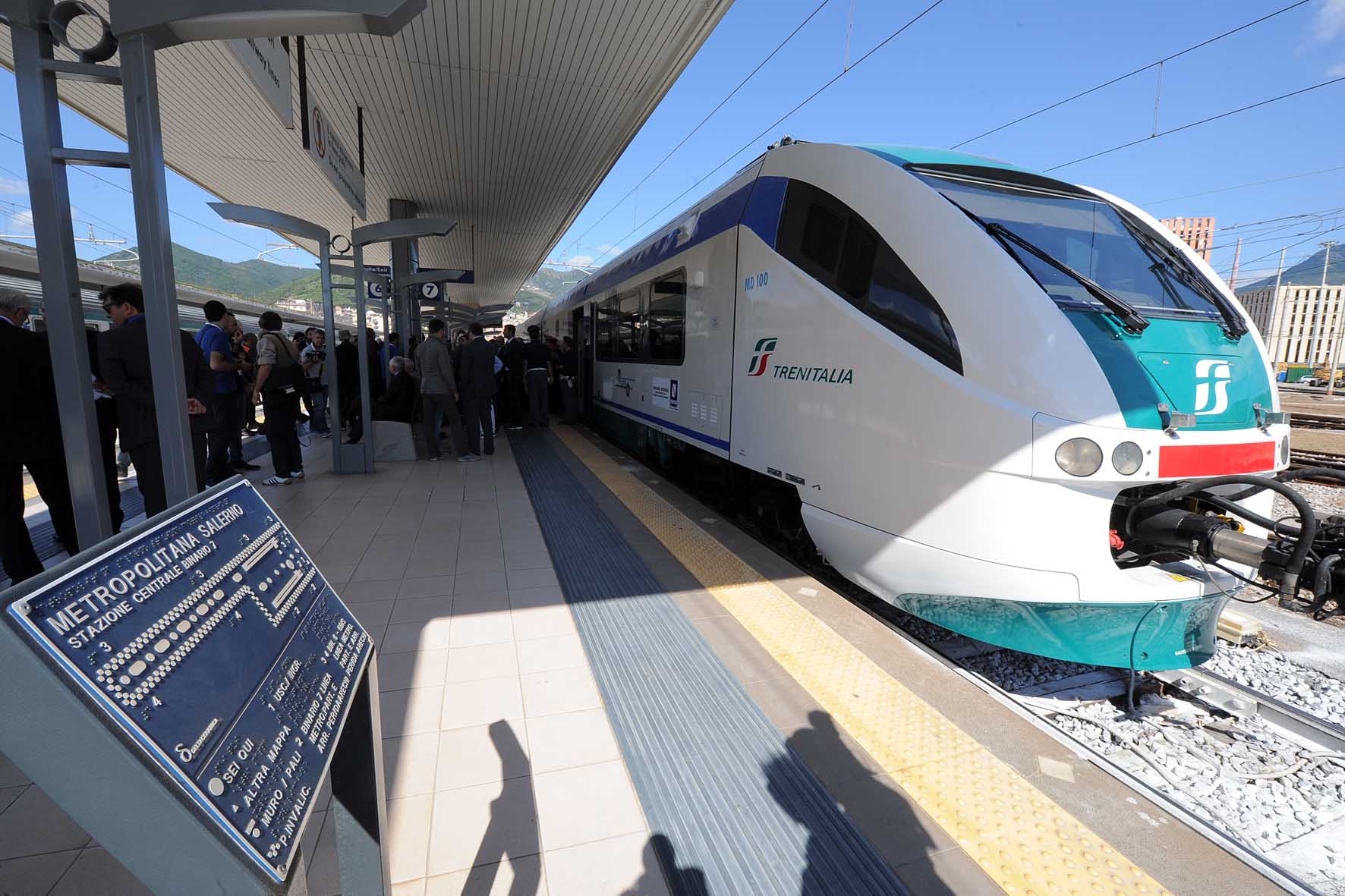   Viaggio dimostrativo sulla linea Metropolitana di Salerno 
