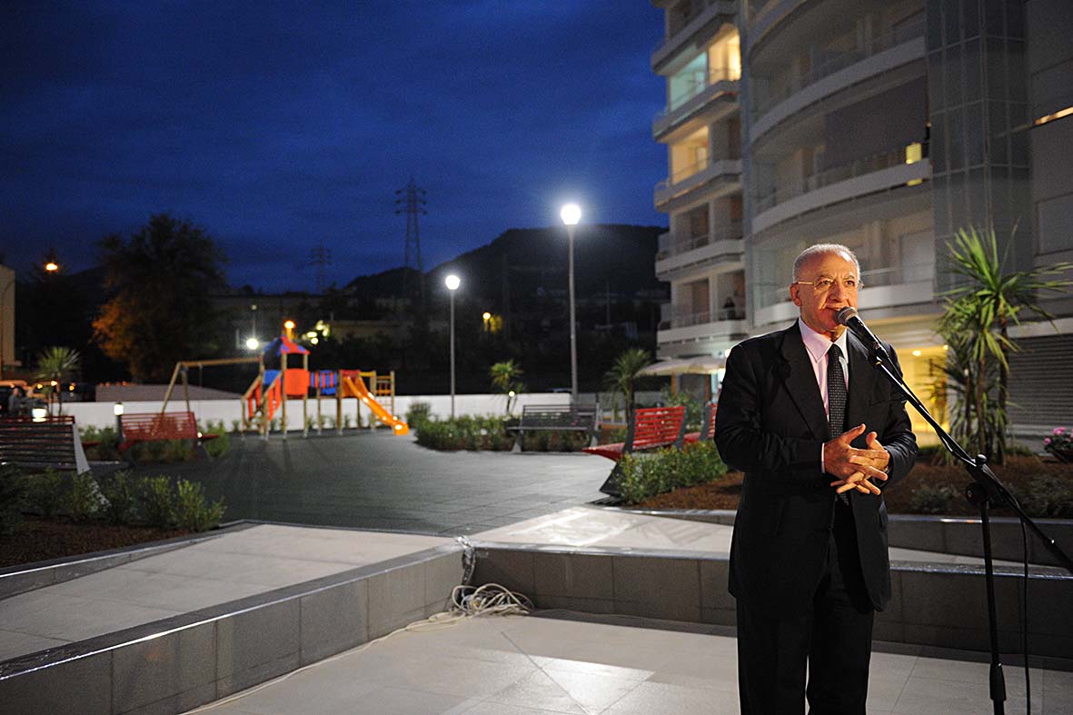   Inaugurazione piazza e parcheggi Mariconda Alta

