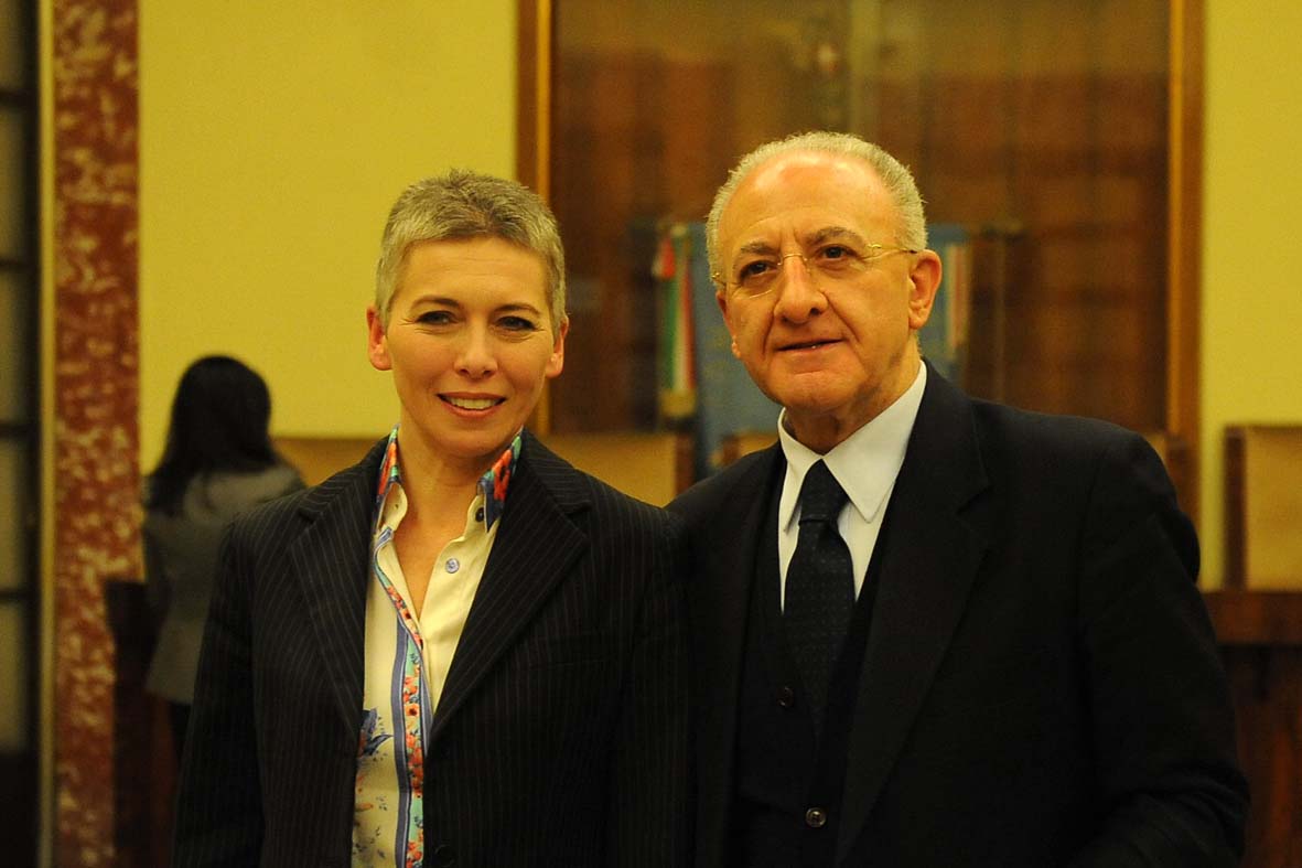   Il Sindaco De Luca e Irene Pivetti presentano il progetto Only Italia
