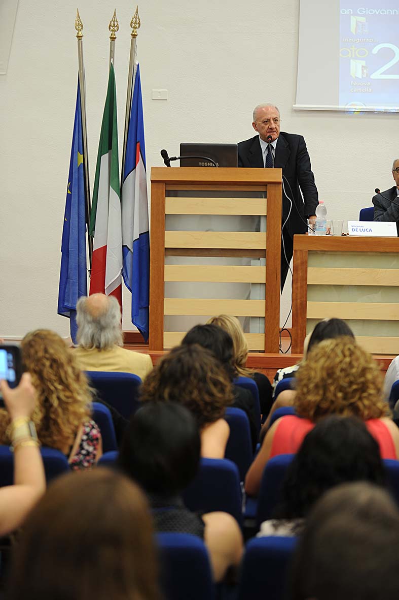   Il Sindaco Vincenzo De Luca partecipa all'inaugurazione reparto di ematologia
