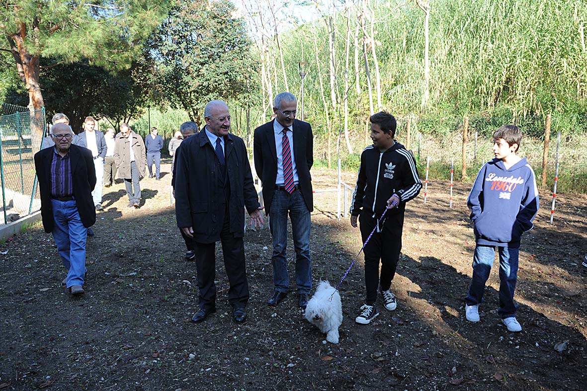   Inaugurata area di sgambamento per cani in via Carnelutti
