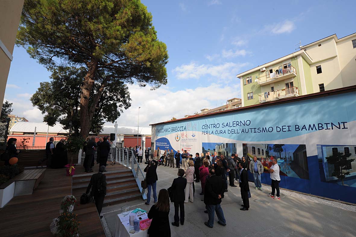   Inaugurazione del Centro di cura per i bambini autistici a Mercatello
