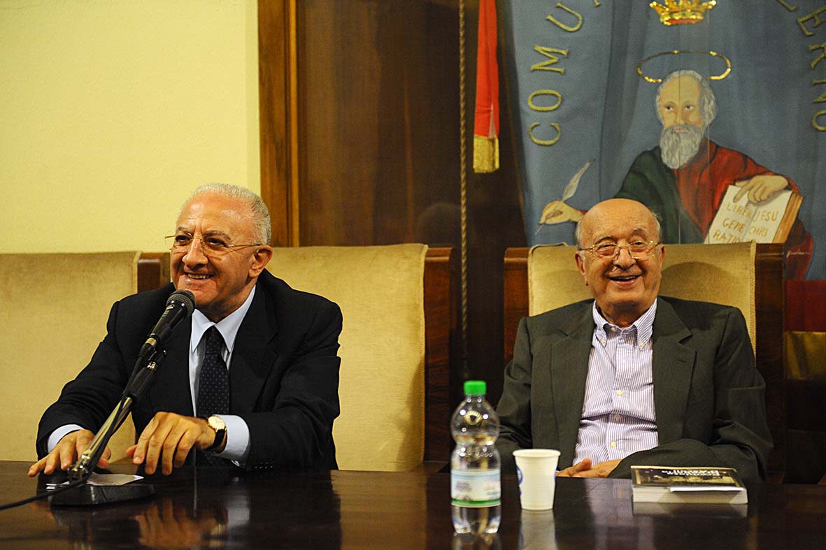   Il Sindaco De Luca all'incontro "In viaggio con?Ciriaco De Mita"
