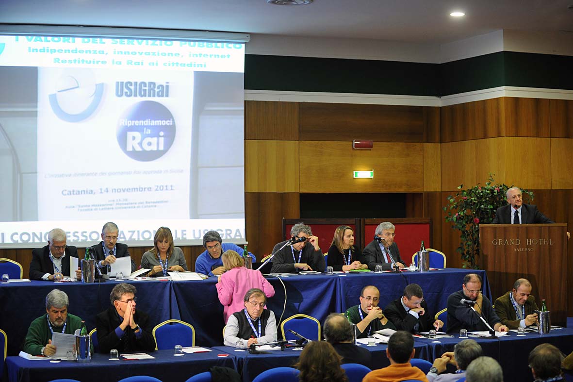   Il Sindaco De Luca al Congresso Nazionale Usigrai
