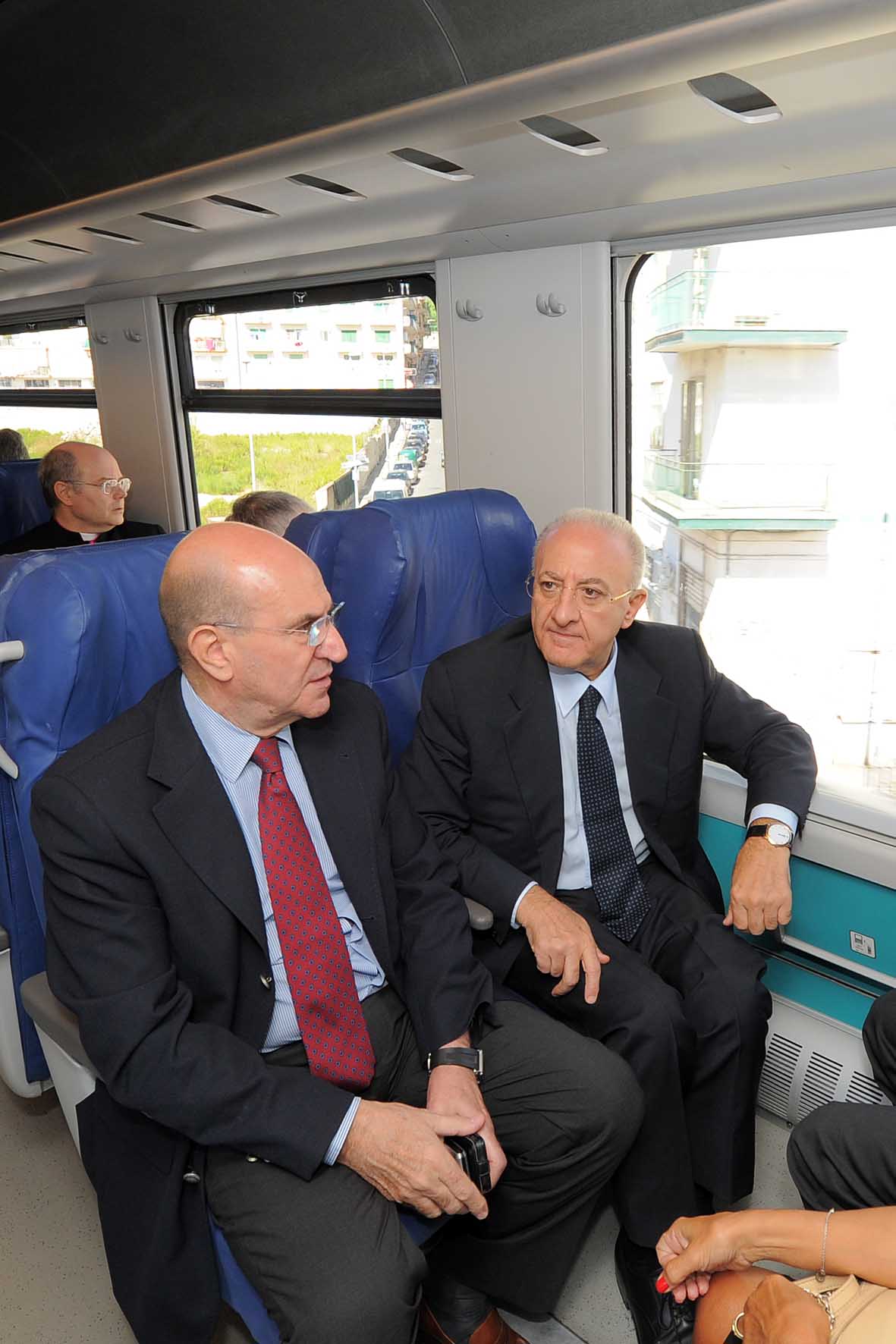   Viaggio dimostrativo sulla linea Metropolitana di Salerno 
