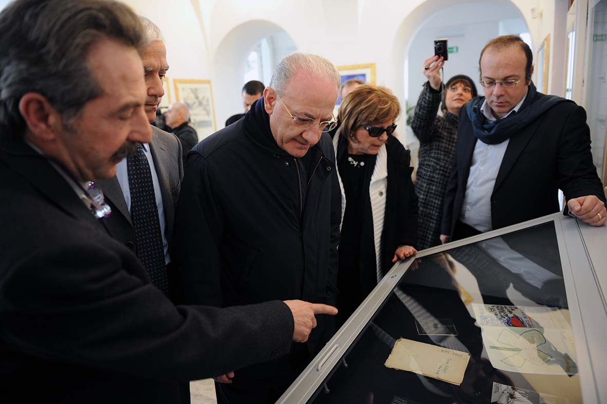   Presentazione del "Fondo Librario donazione Marco Amendolara". Salerno, 25 Gennaio 2012.
