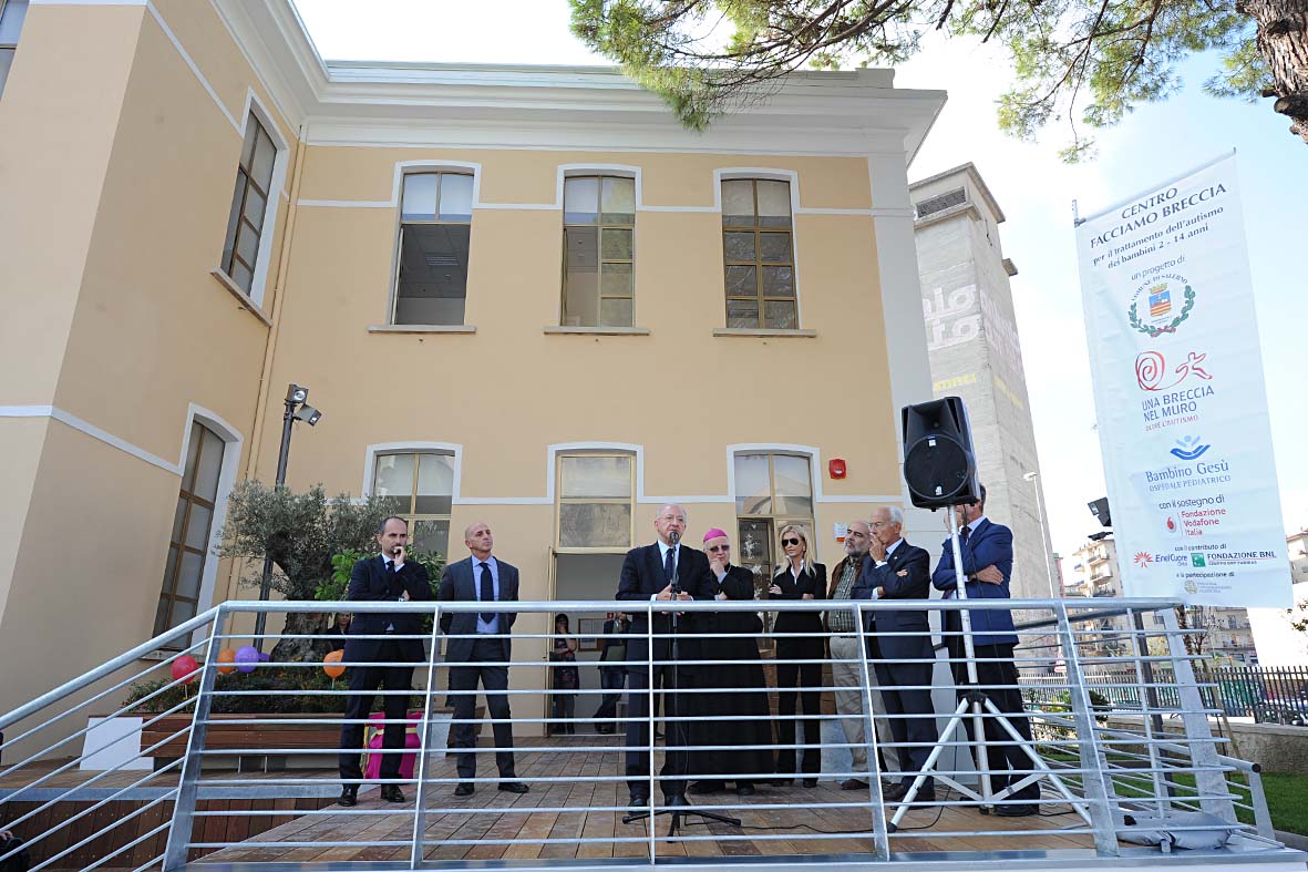   Inaugurazione del Centro di cura per i bambini autistici a Mercatello
