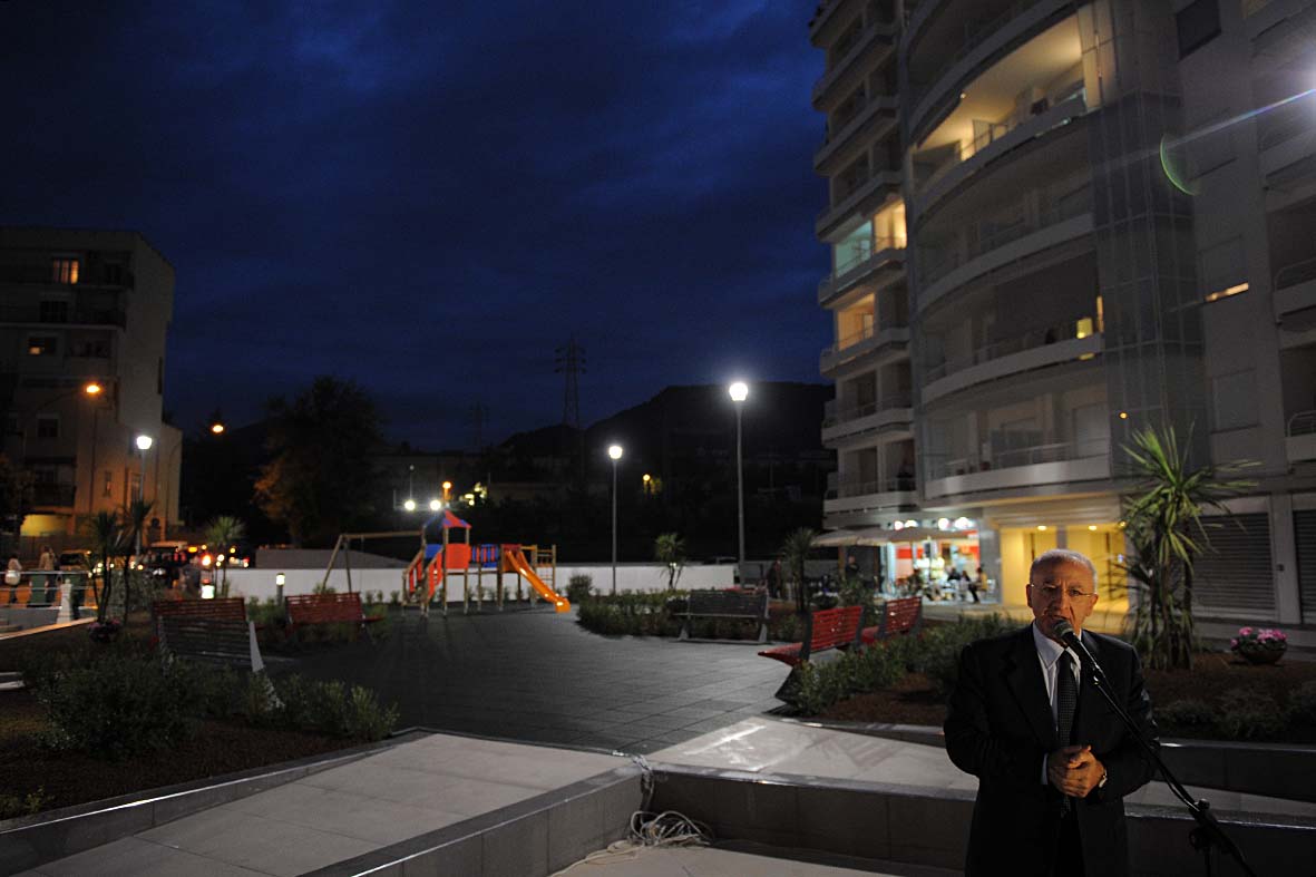   Inaugurazione piazza e parcheggi Mariconda Alta
