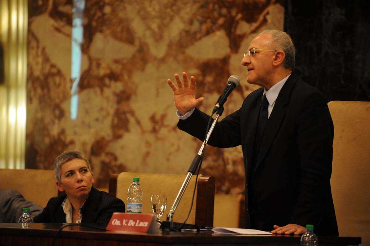   Il Sindaco De Luca e Irene Pivetti presentano il progetto Only Italia

