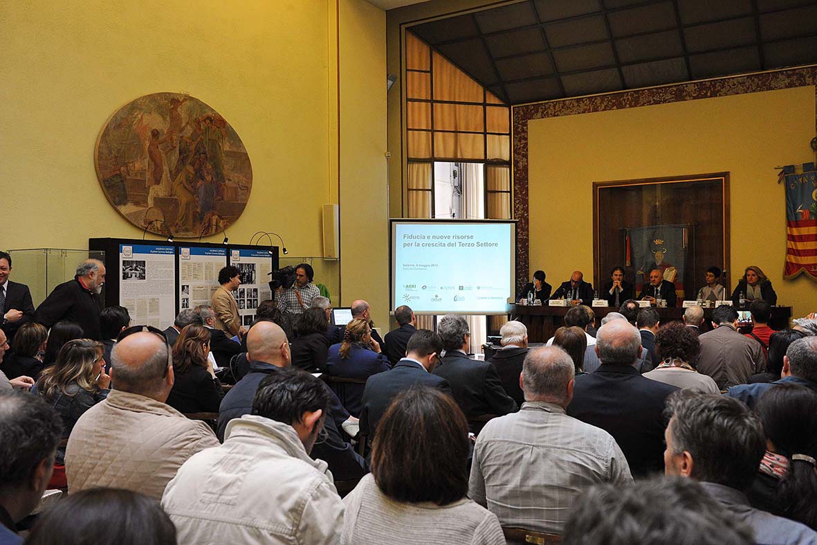   A Salerno la prima tappa del manifesto "Fiducia e nuove risorse per la crescita del Terzo Settore"
