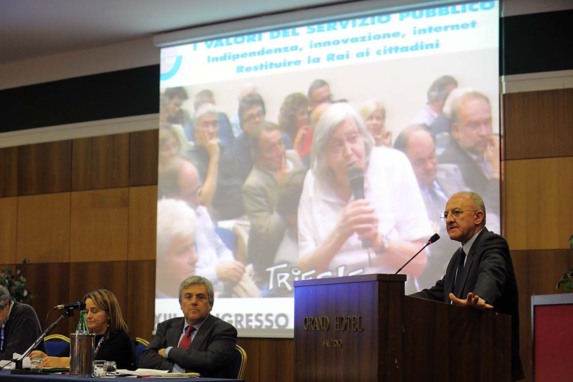   Il Sindaco De Luca al Congresso Nazionale Usigrai
