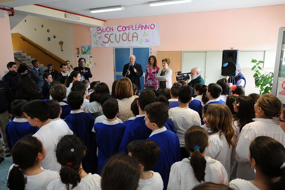   Inaugurato ascensore Scuola Medaglie d'Oro
