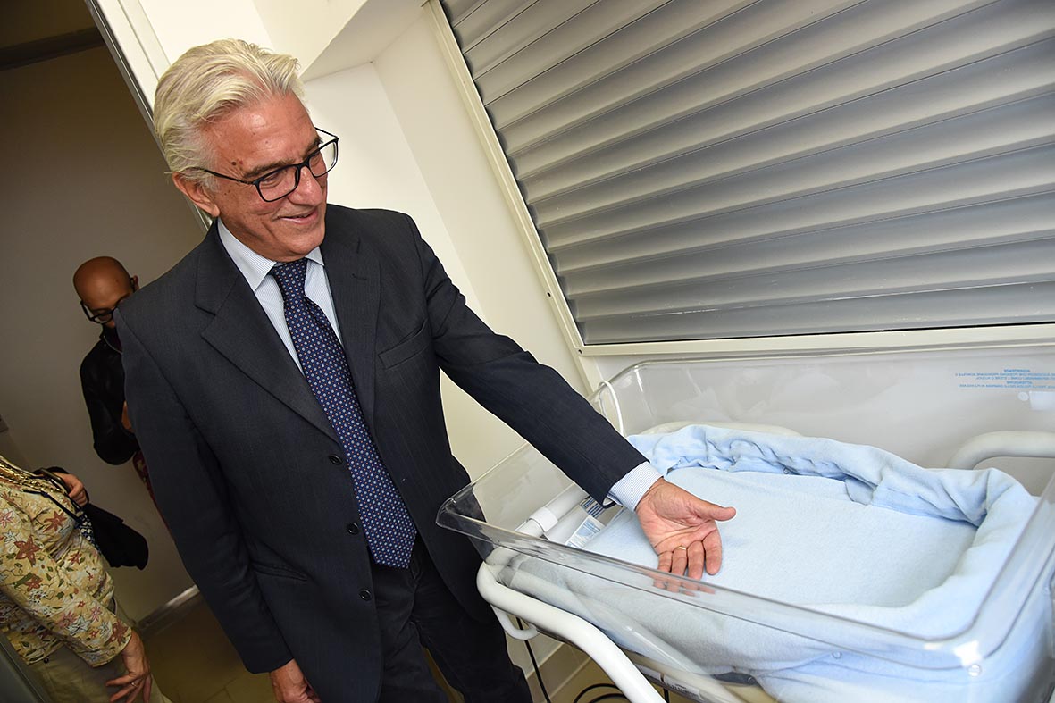   Un culla termica all'Ospedale San Giovanni di Dio e Ruggi d'Aragona
