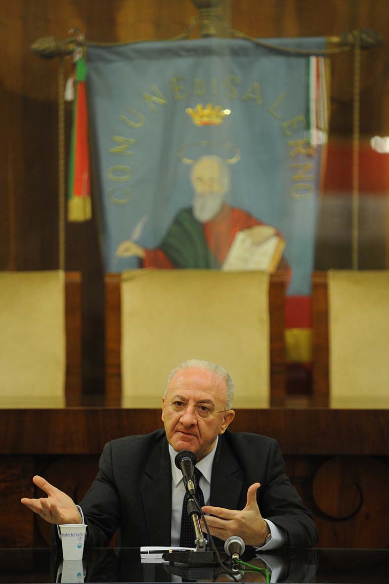   Rendiconto attivita' MIT, conferenza stampa del Sindaco De Luca
