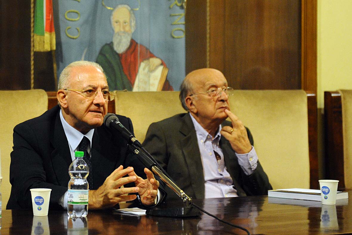   Il Sindaco De Luca all'incontro "In viaggio con?Ciriaco De Mita"
