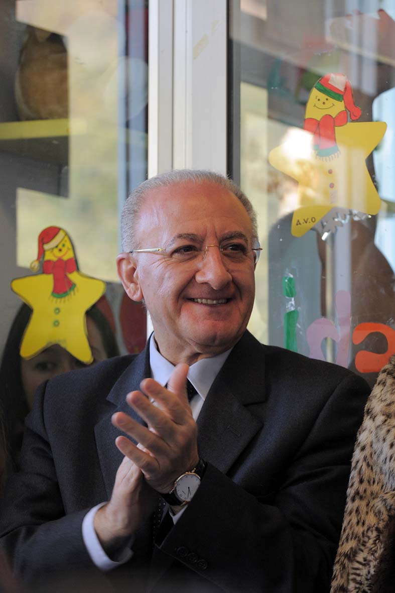   Il Sindaco De Luca alla manifestazione musicale I Bambini per i Bambini
