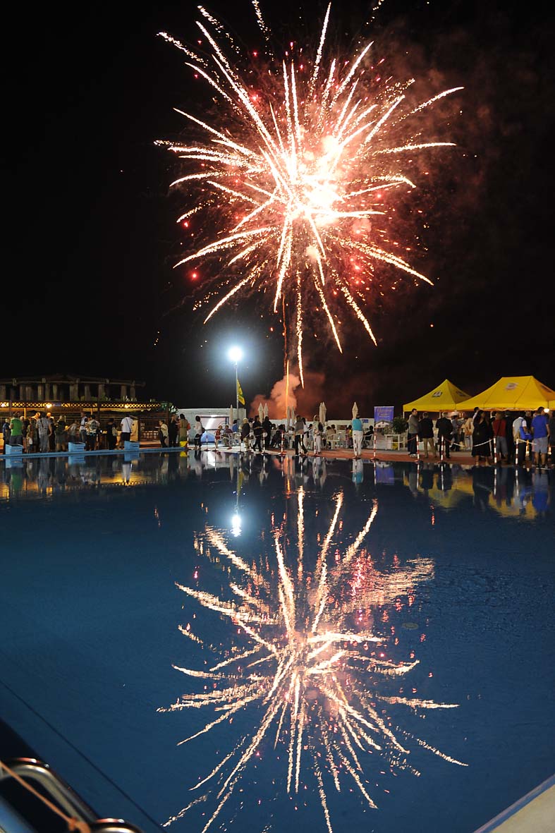   Festa di chiusura della stagione estiva alle piscine Vigor. Venerdi' 7 settembre 2012.

