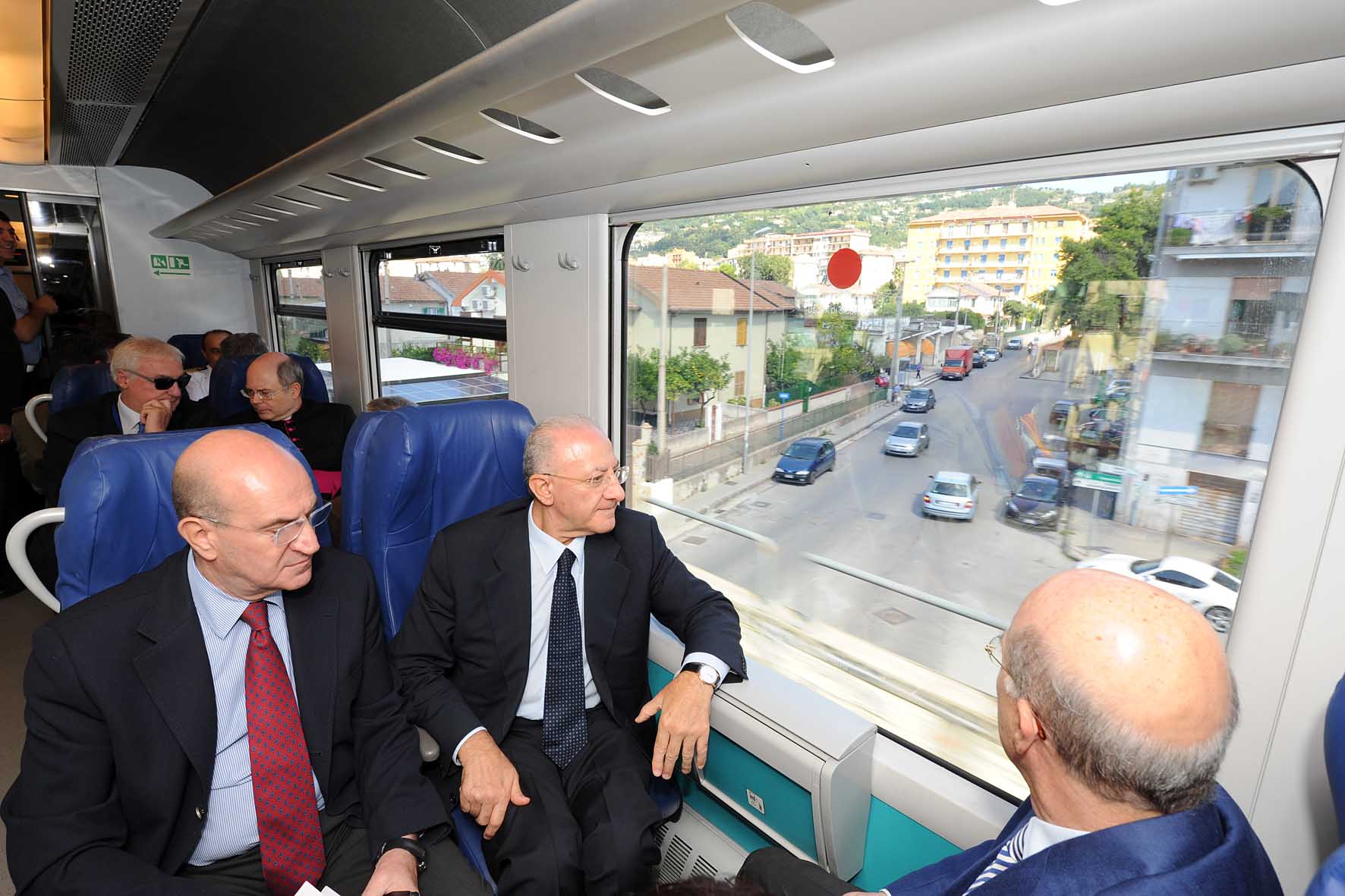   Viaggio dimostrativo sulla linea Metropolitana di Salerno 
