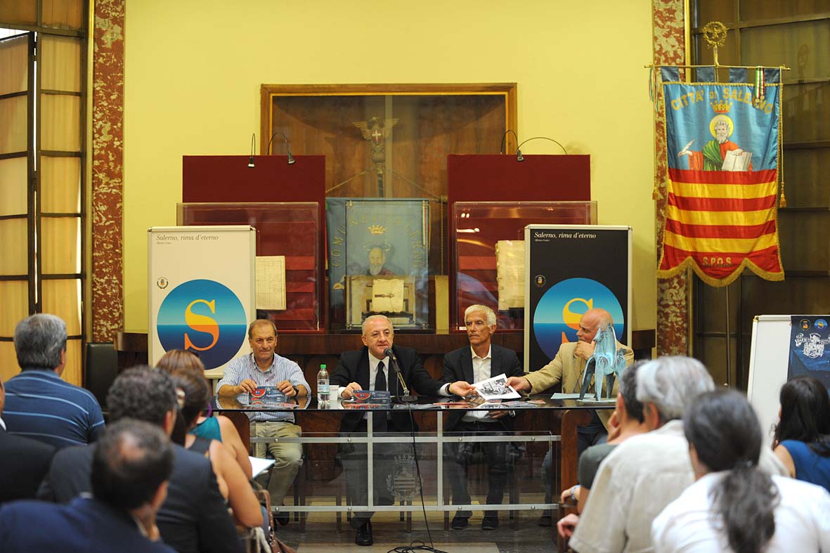   Barbuti Salerno Festival. La presentazione al Comune di Salerno, 31 luglio 2012
