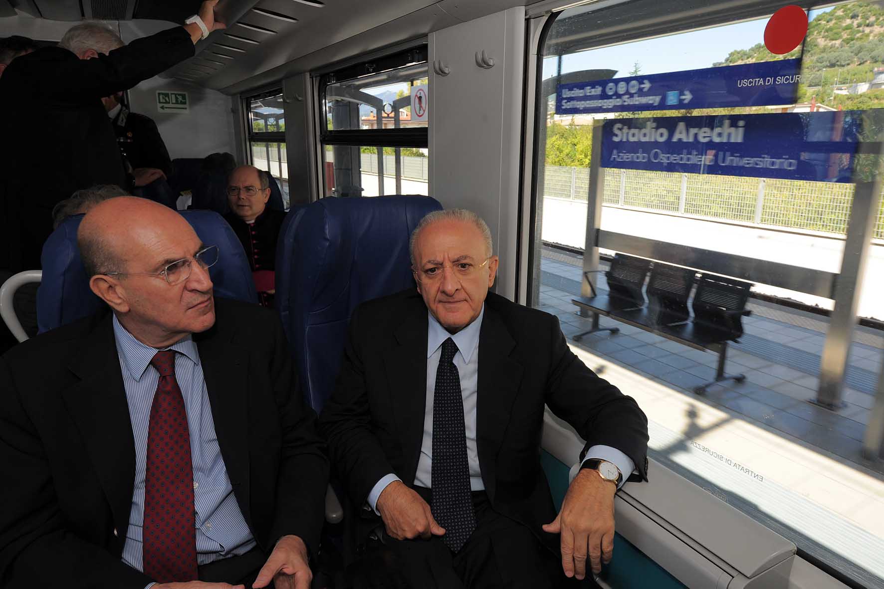   Viaggio dimostrativo sulla linea Metropolitana di Salerno 
