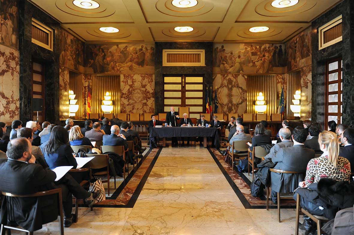   A Salerno la Commissione Mezzogiorno, Politiche Comunitarie e Relazioni Internazionali dell'ANCI. Palazzo di Citta' 29 febbraio 2012

