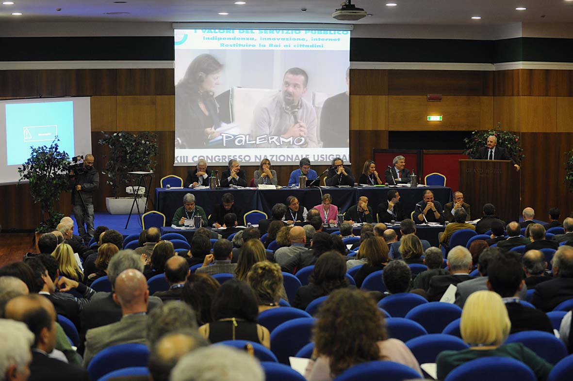   Il Sindaco De Luca al Congresso Nazionale Usigrai
