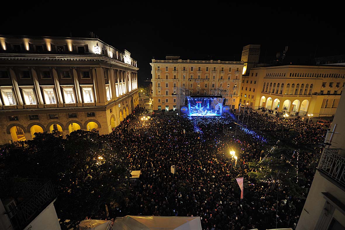   In centomila per il Capodanno in piazza con Grignani e Britti
