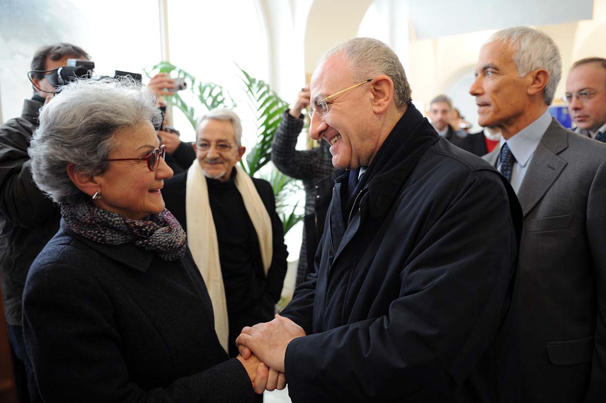   Presentazione del "Fondo Librario donazione Marco Amendolara". Salerno, 25 Gennaio 2012.
