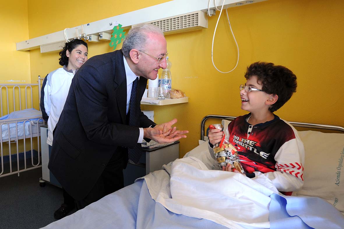   Il Sindaco De Luca alla manifestazione musicale I Bambini per i Bambini
