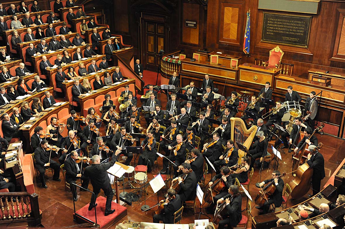   L'Orchestra del Teatro Verdi per il Concerto di Natale del Senato
