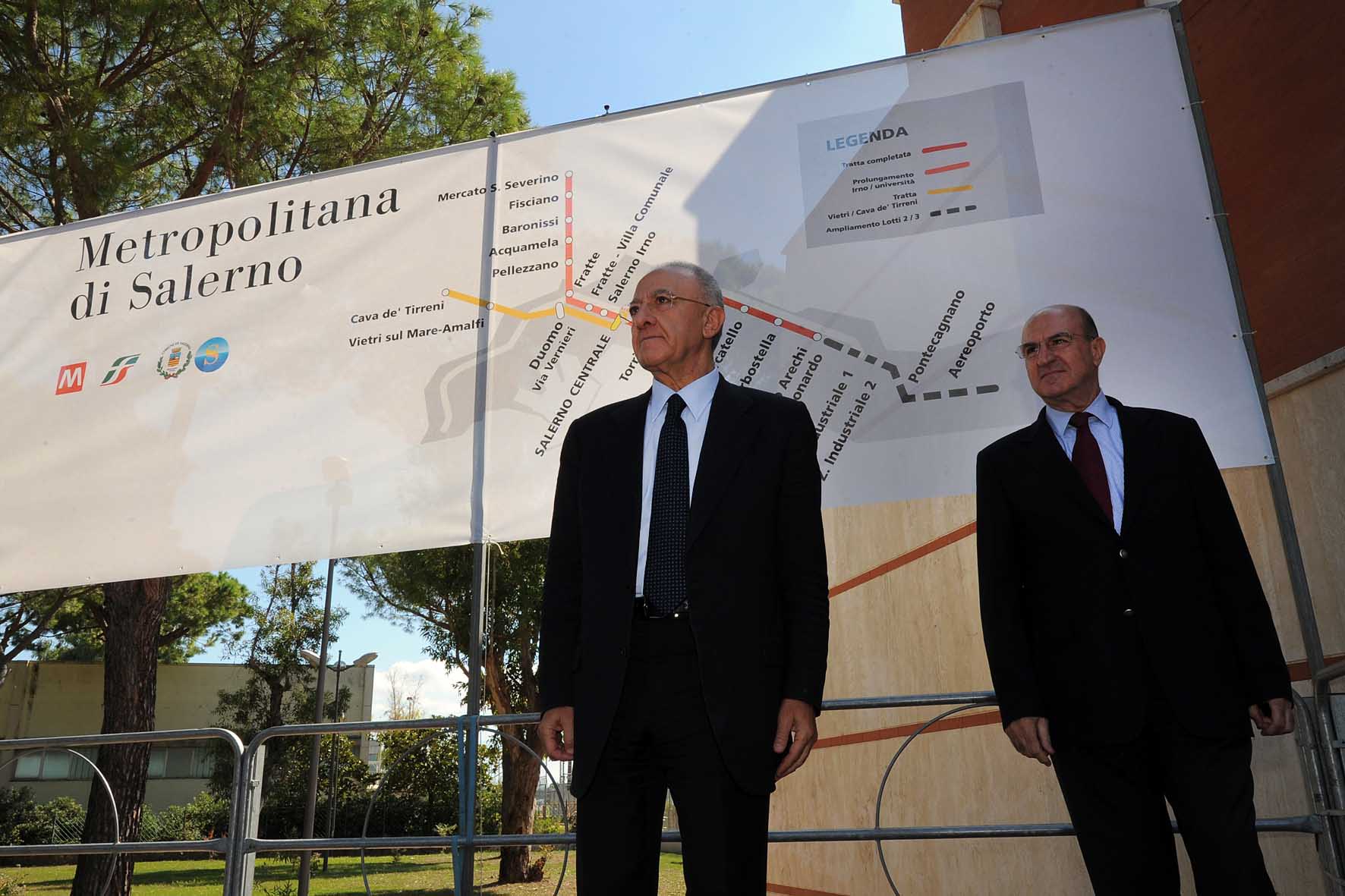   Viaggio dimostrativo sulla linea Metropolitana di Salerno 
