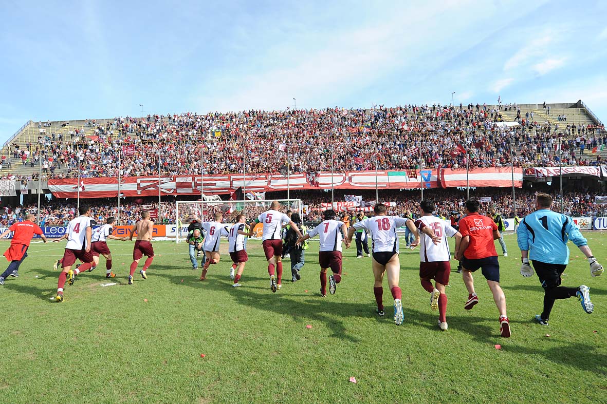   Il Salerno Calcio promosso in Lega Pro (foto di Massimo Pica)
