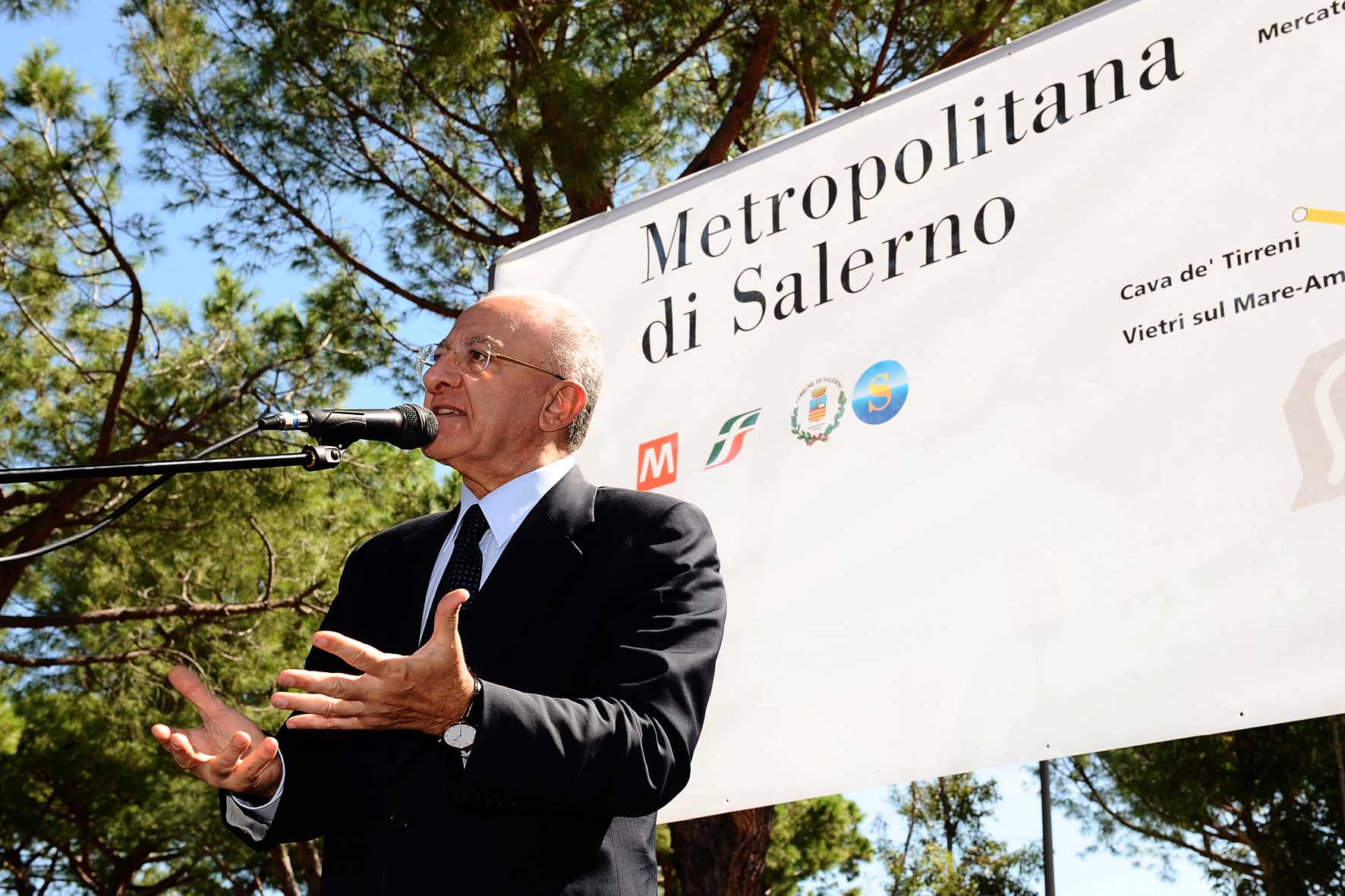   Viaggio dimostrativo sulla linea Metropolitana di Salerno 
