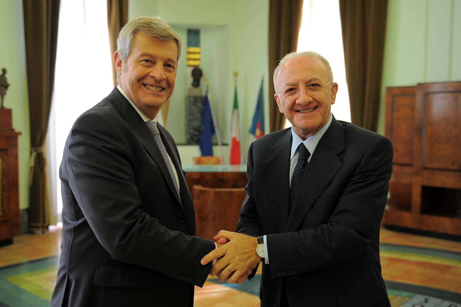   Il Sindaco De Luca incontra il nuovo presidente del Conservatorio di Salerno
