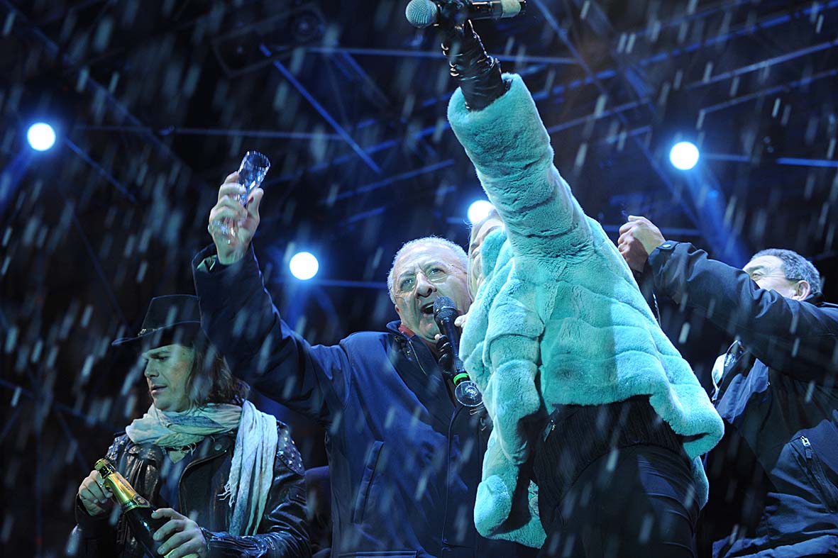   In centomila per il Capodanno in piazza con Grignani e Britti

