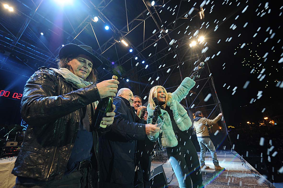   In centomila per il Capodanno in piazza con Grignani e Britti
