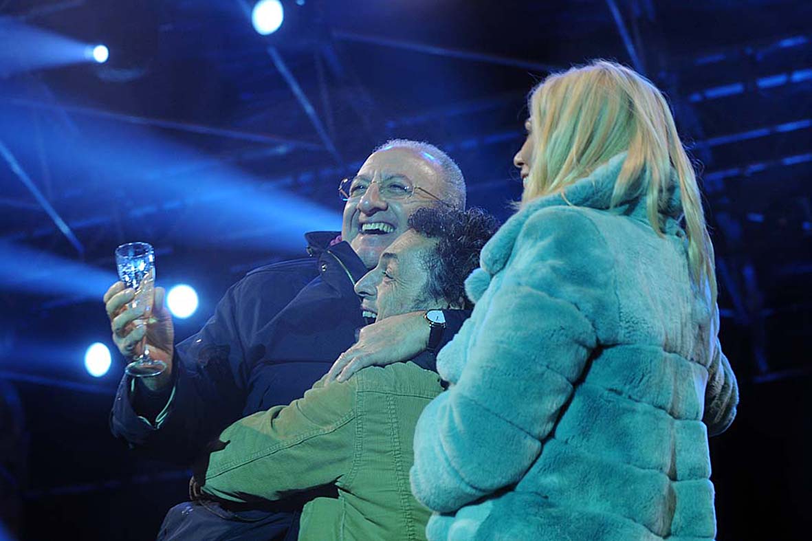   In centomila per il Capodanno in piazza con Grignani e Britti
