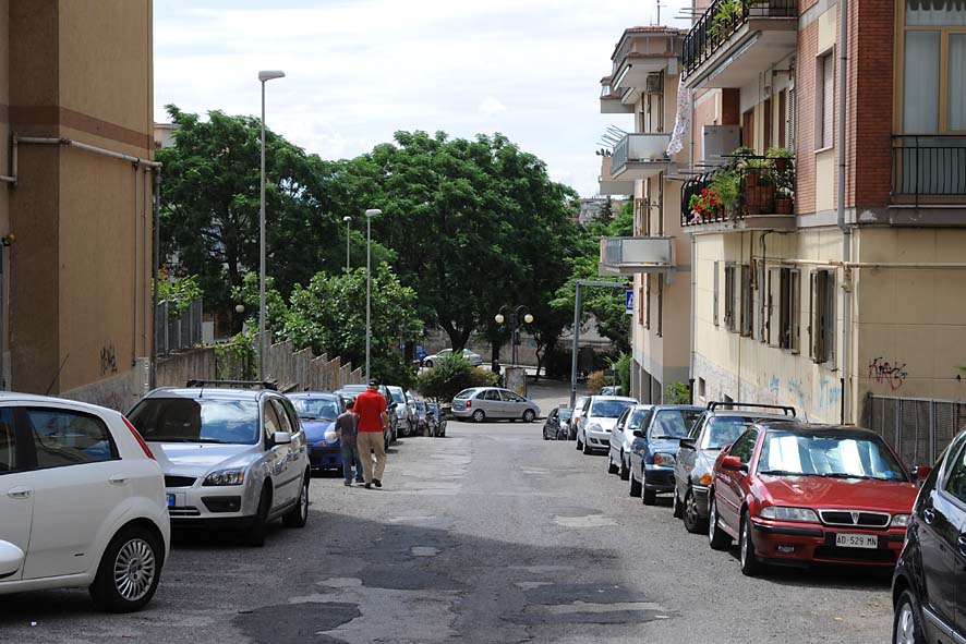   Via O.De Sica: il Sindaco da' il via ai lavori di risistemazione urbanistica. Mercoledi' 24 giugno 2009
