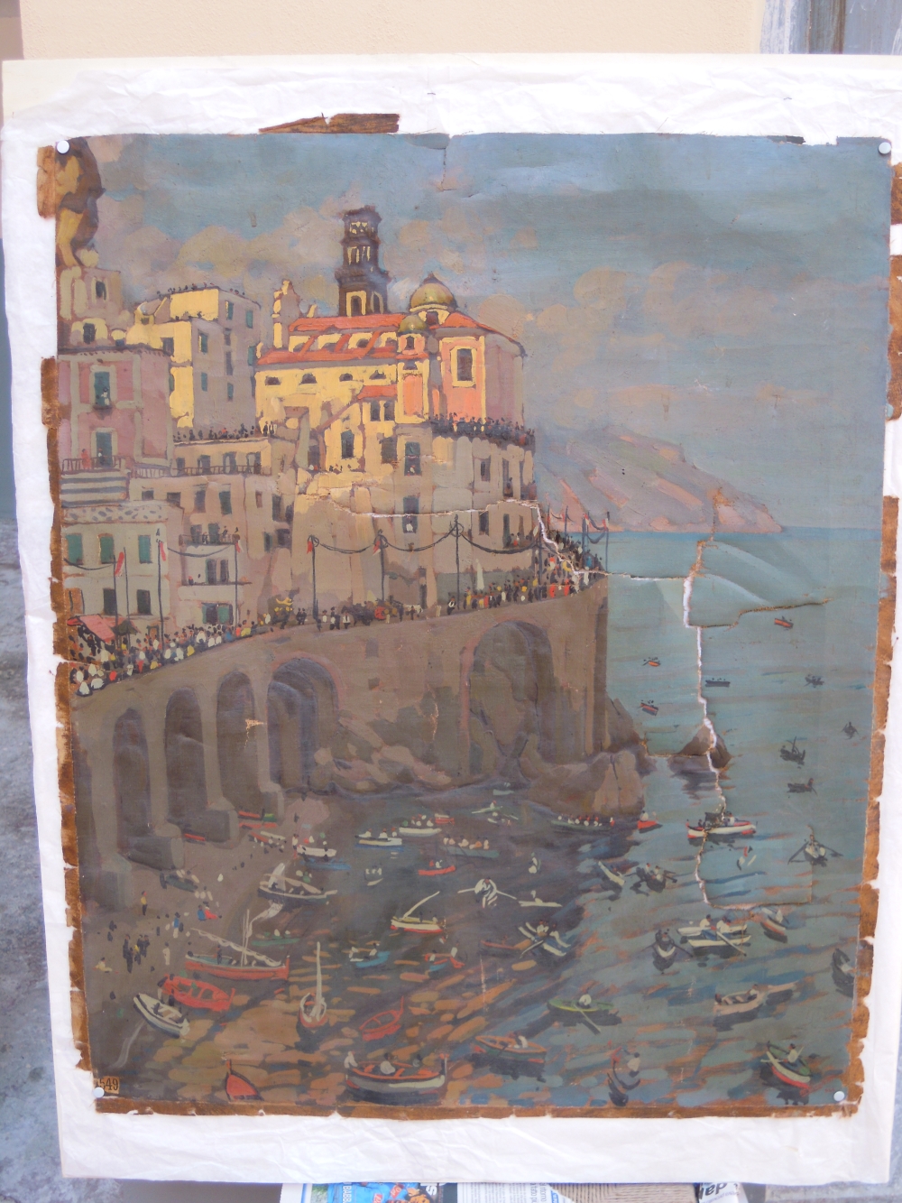   Manfredi Nicoletti - La processione di Santa Maria Maddalena ad Atrani
