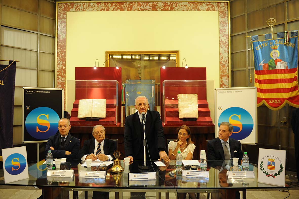   Il Sindaco De Luca al convegno La riconversione industriale in nuove realt? e lo sviluppo del territorio 
