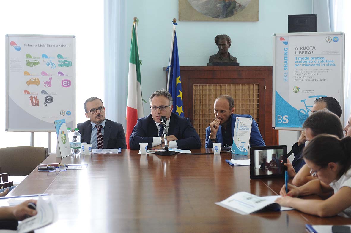   Parte il progetto Bike Sharing Salerno

