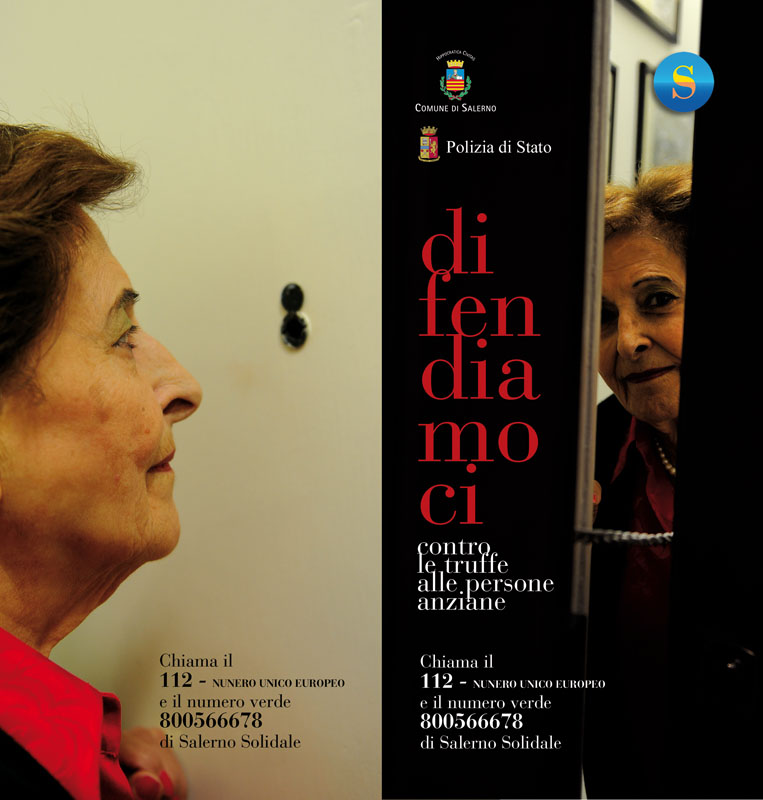   ?Difendiamoci?: Comune e Questura di Salerno insieme contro le truffe domestiche agli anziani 
