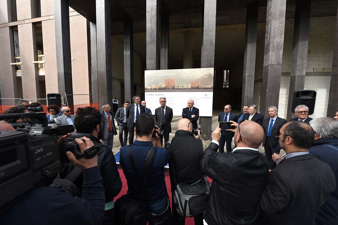   Al via i lavori per il completamento degli edifici D, E ed F della Cittadella Giudiziaria
