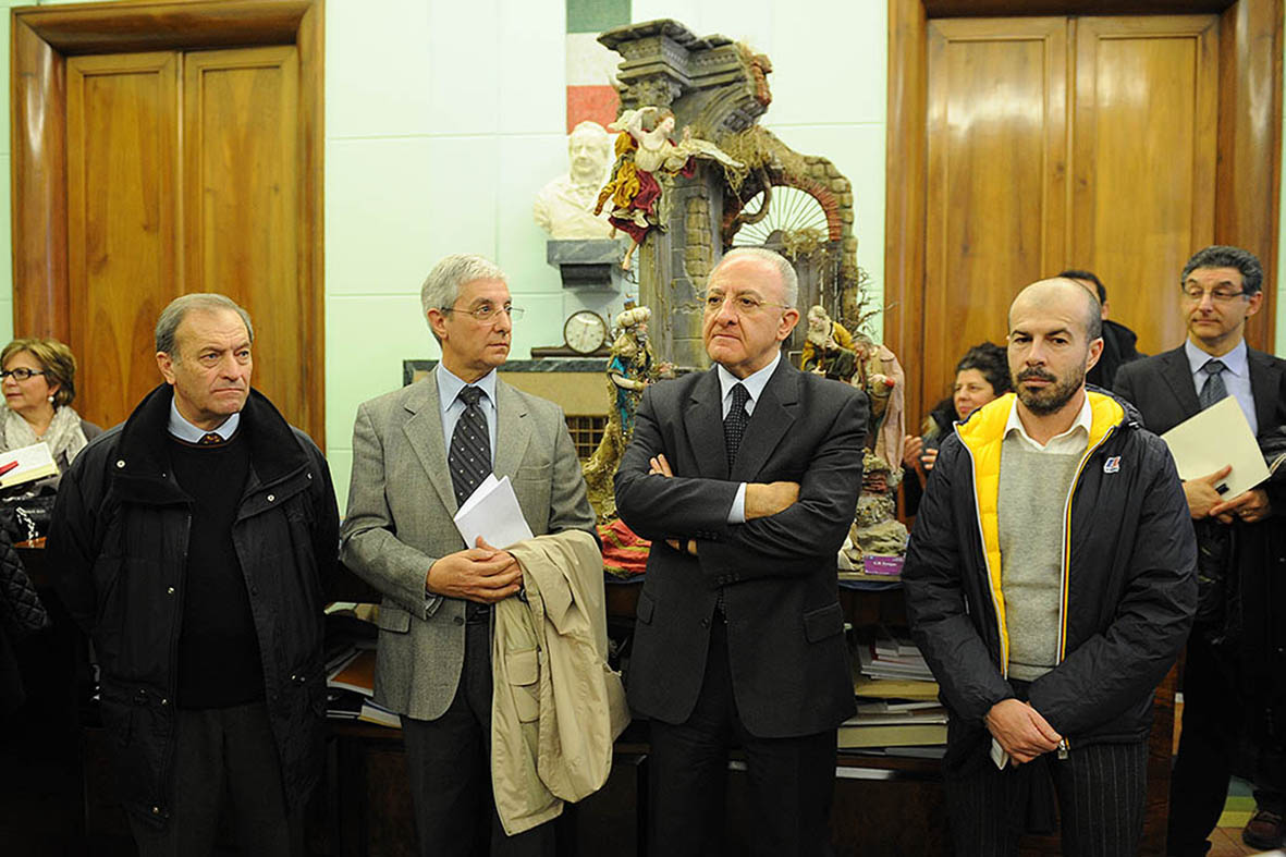   Il Sindaco De Luca riceve una delegazione dell'Associazione Corpo di Napoli
