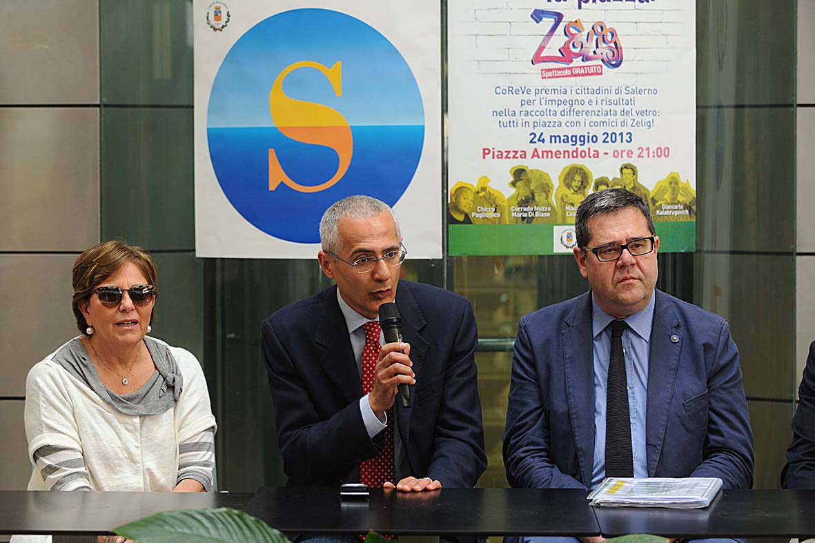   A Salerno il Green Award del CoReVe per la raccolta differenziata del vetro
