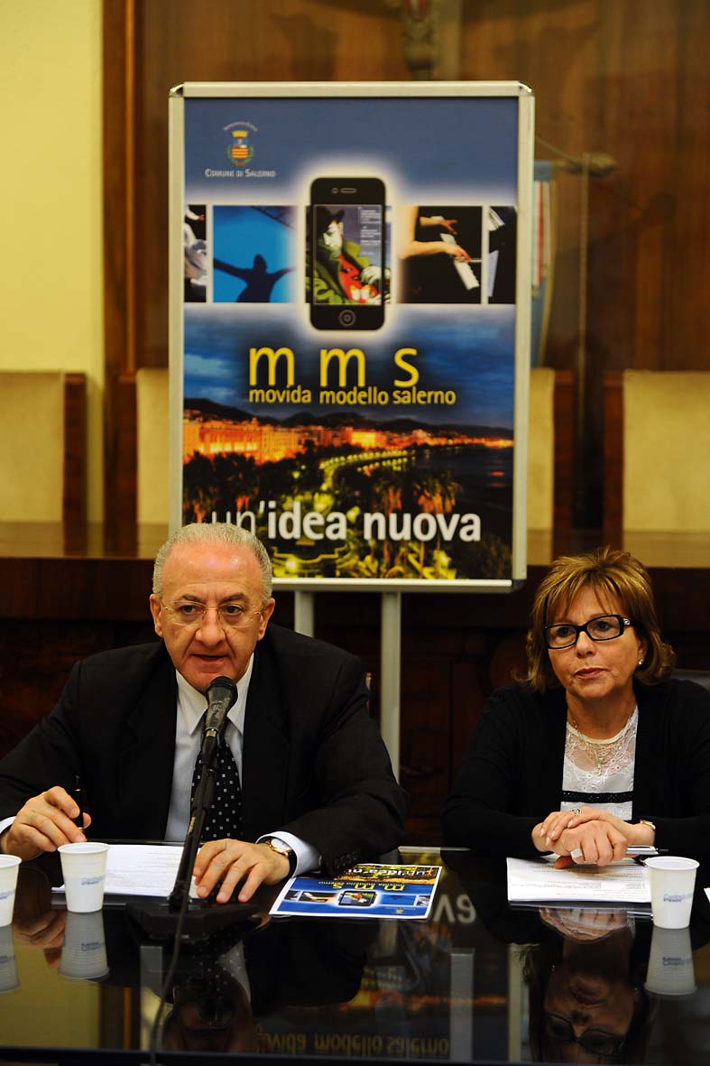   Progetto MMS: Movida Modello Salerno. La presentazione al Comune, 12 aprile 2011
