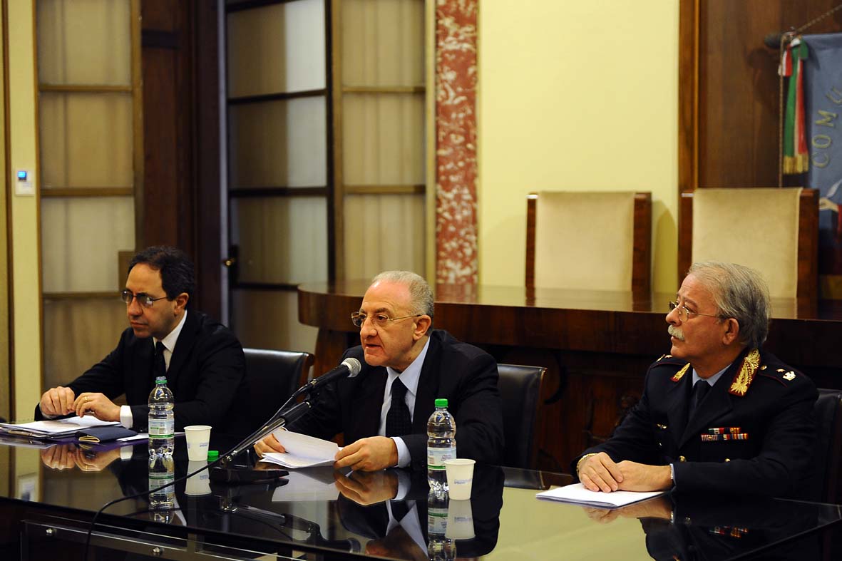   Gli interventi del Comune di Salerno per la sicurezza e la qualit della vita nel centro storico. Conferenza stampa al Comune, 5 marzo 2011
