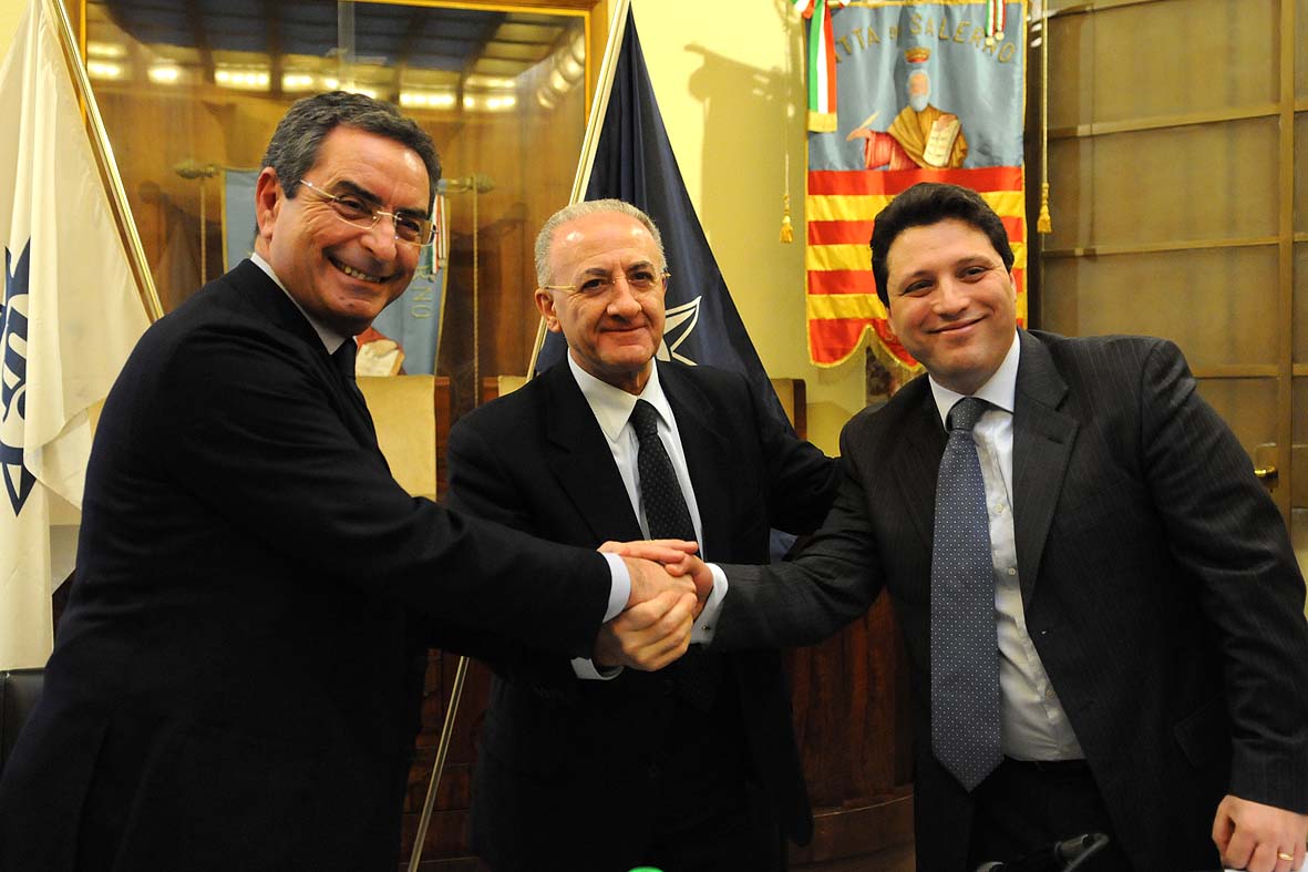   A Salerno impegno crescente di MSC Crociere per un Turismo internazionale di qualita'. Palazzo di Citta', 20 gennaio 2010
